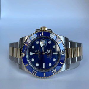Rolex Submariner Two-Tone 18K Yellow Gold & Stainless-Steel Oyster Band